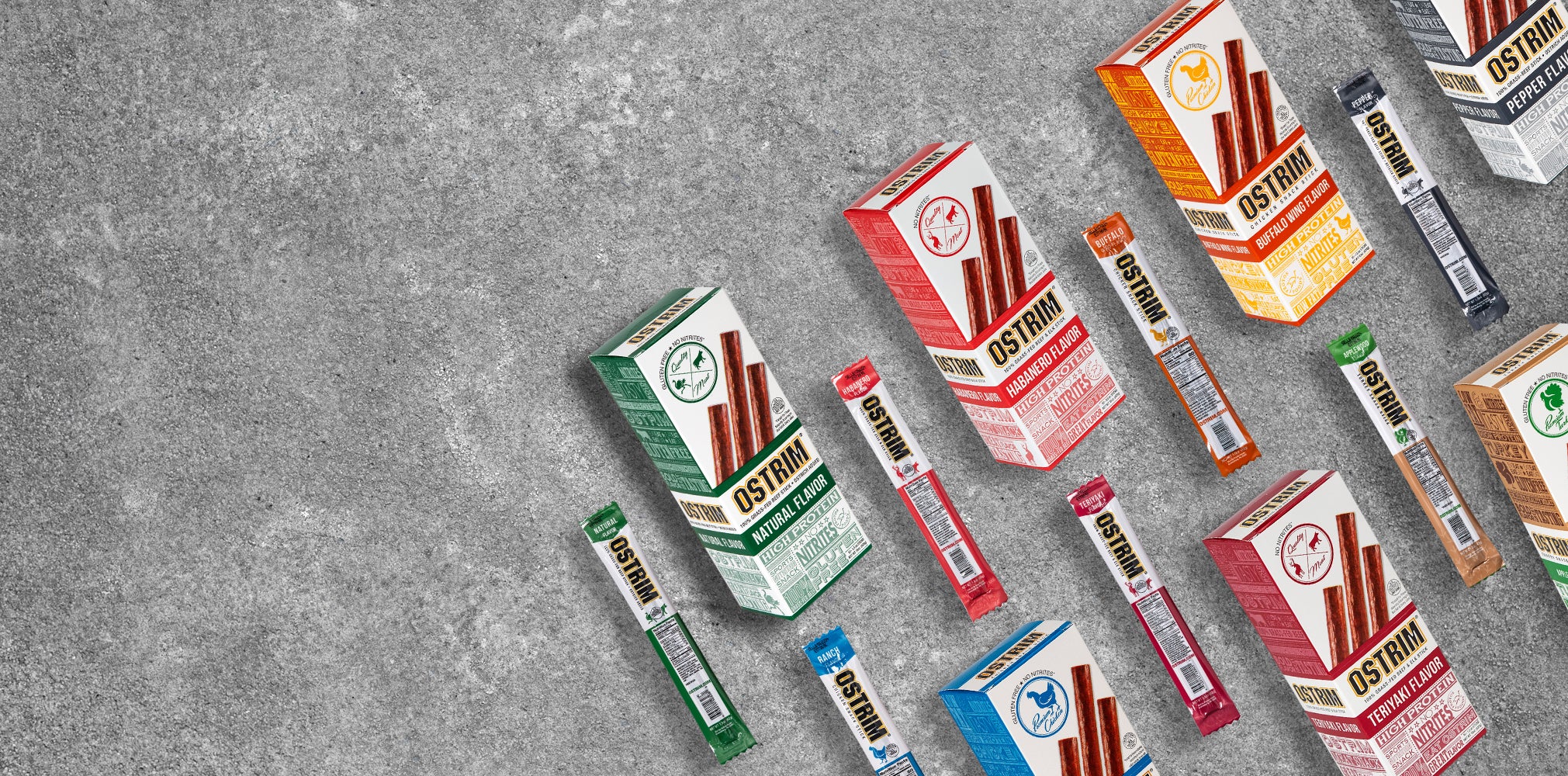 OSTRIM High Protein Beef Sticks Meat Sticks Shop Now Ostrim