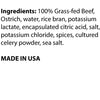 Peppered Grass-Fed Beef & Ostrich, 10 Sticks