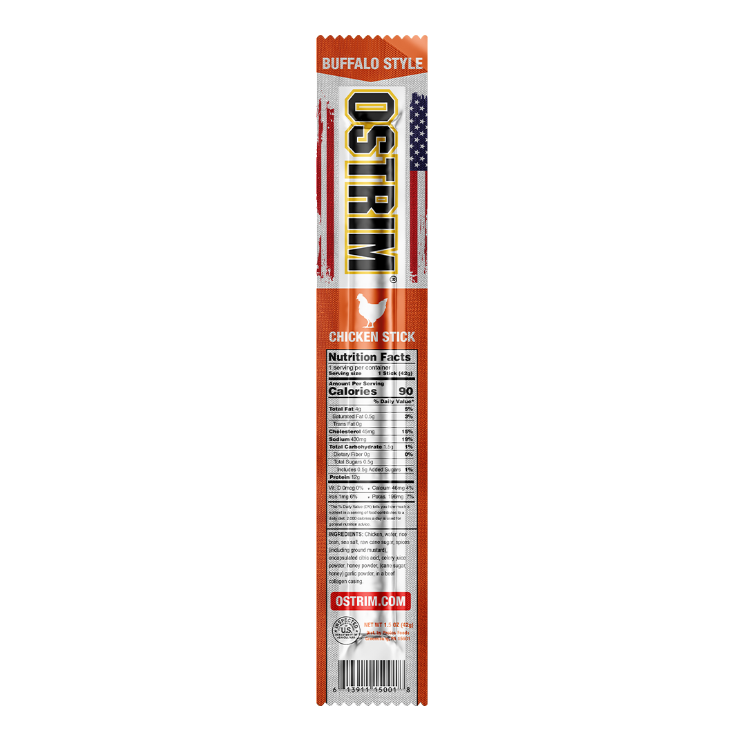 Chicken Buffalo Style Snack Sticks – Ostrim